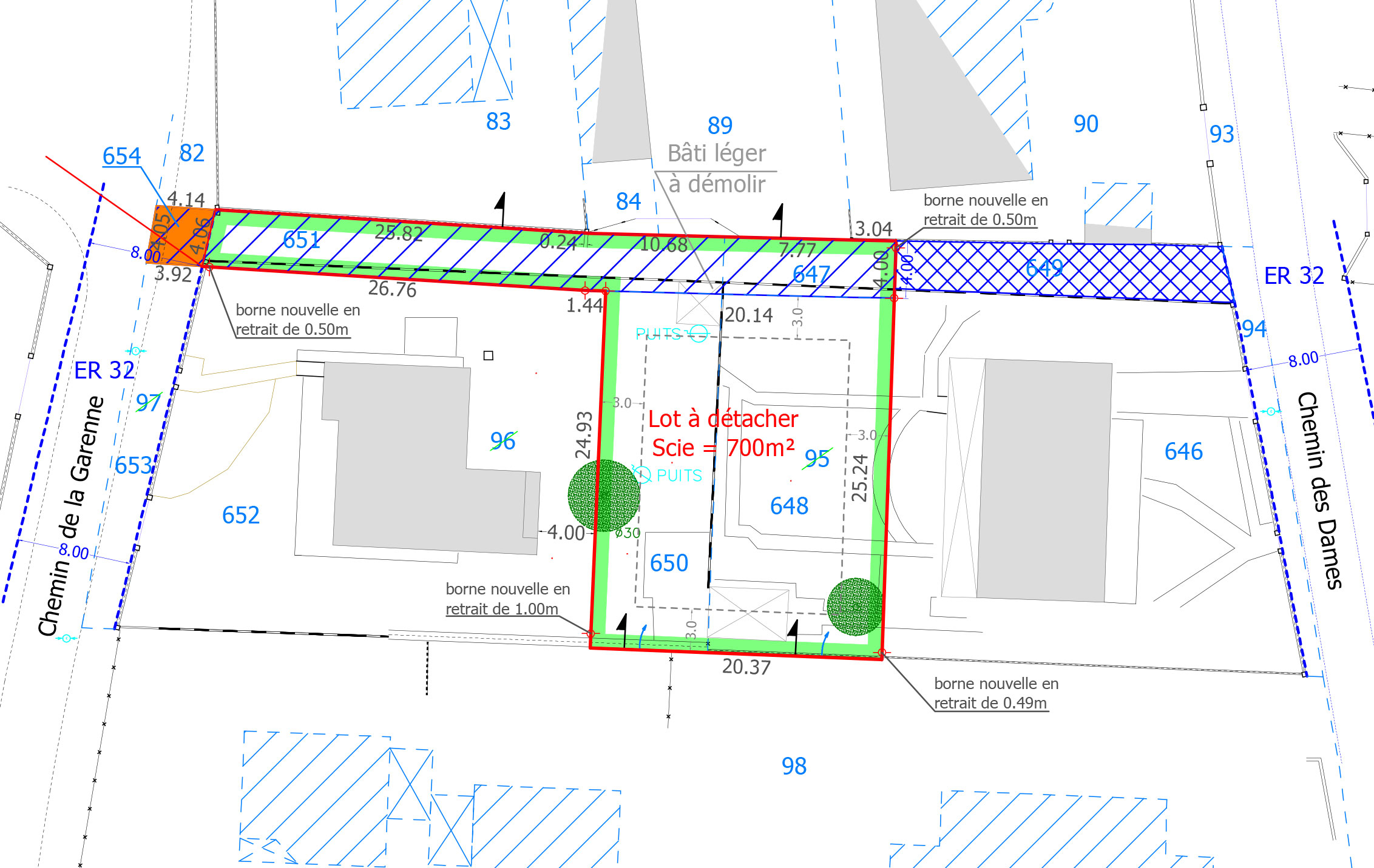 Macau Centre terrain à bâtir de 700 m²
